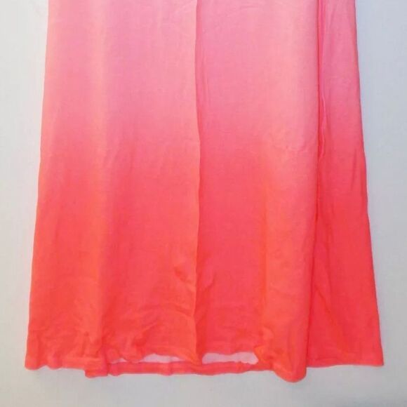 NWT Aeropostale Vintage Y2K XL Tie Dye Orange White Maxi Skirt w/ Drawstring - Picture 5 of 8